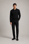 Zip Polo ULISSE-BK — PRE-ORDER — PZ069 ULISSE
