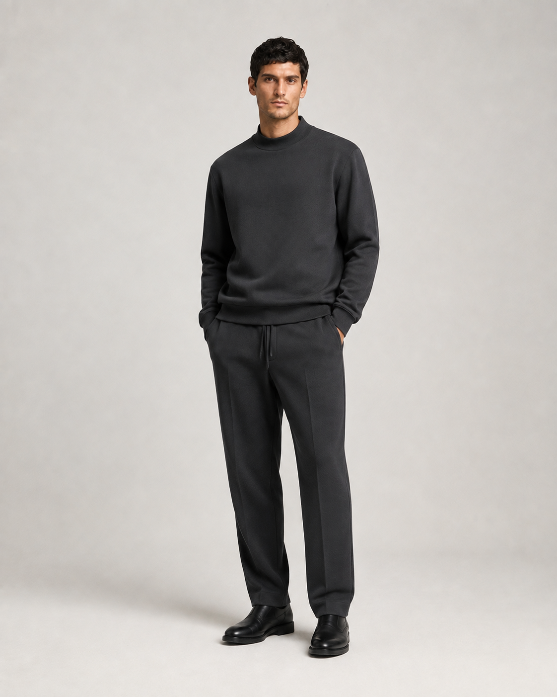 Zip Jacket Set TITONE-BK — PRE-ORDER — PZ075 TITONE