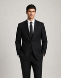 Two-Button Suit PARIDE-BK — PRE-ORDER — PZ077 PARIDE