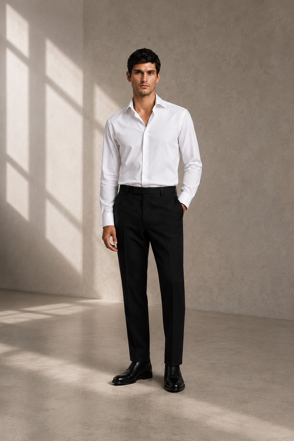 Camicia in Popeline di Cotone ORIONE-WH — PRE-ORDER — PZ122 ORIONE