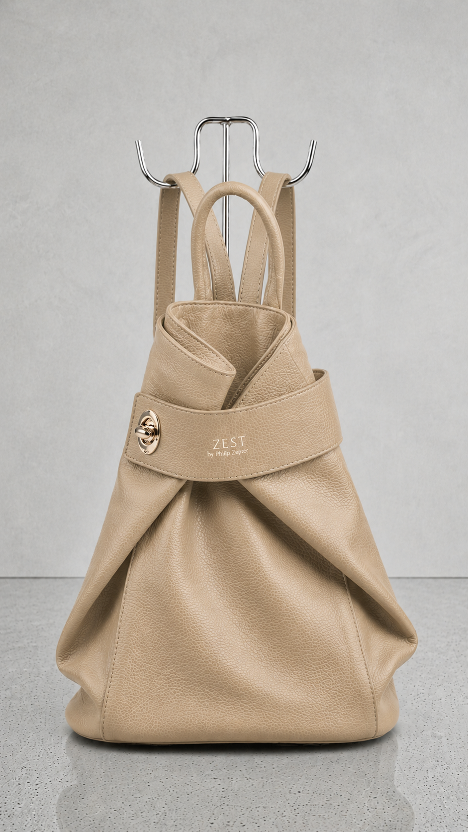 Zaino in Pelle - ZS-2522 – strap detail – ZEST by Philip Zepter