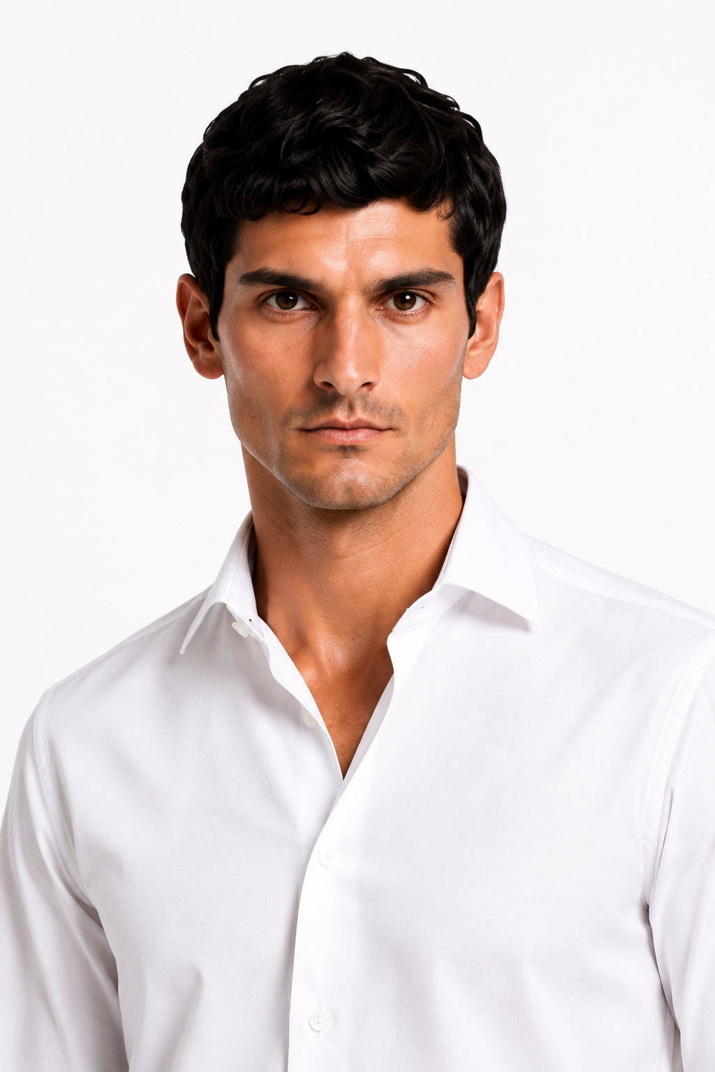 Camicia in Popeline di Cotone ORIONE-WH — PRE-ORDER — PZ122 ORIONE