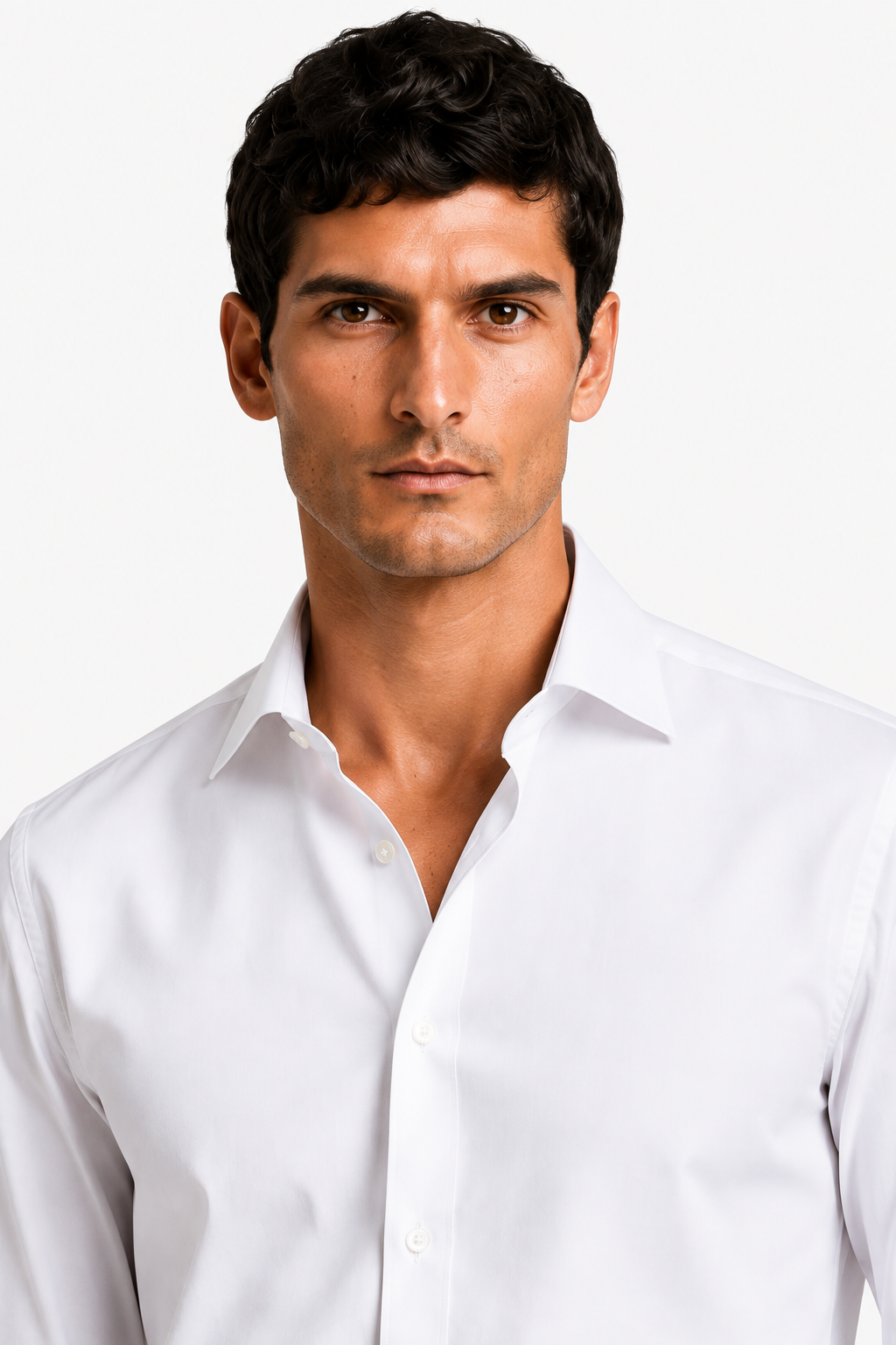 Camicia in Twill di Cotone TELEMACO-WH — PRE-ORDER — PZ121 TELEMACO