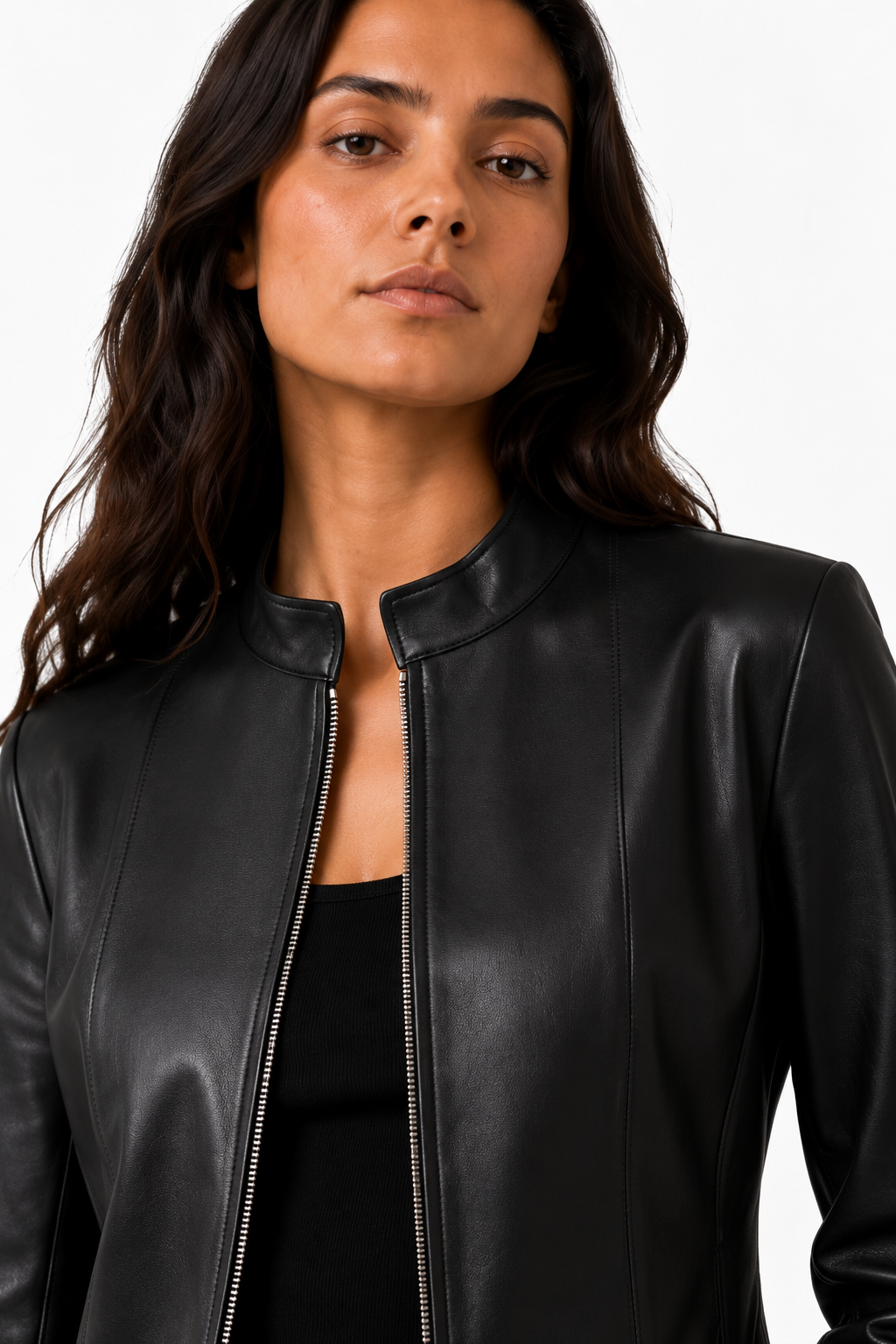 Giacca in Pelle Corta NIOBE-BK — PRE-ORDER — PZ099 NIOBE