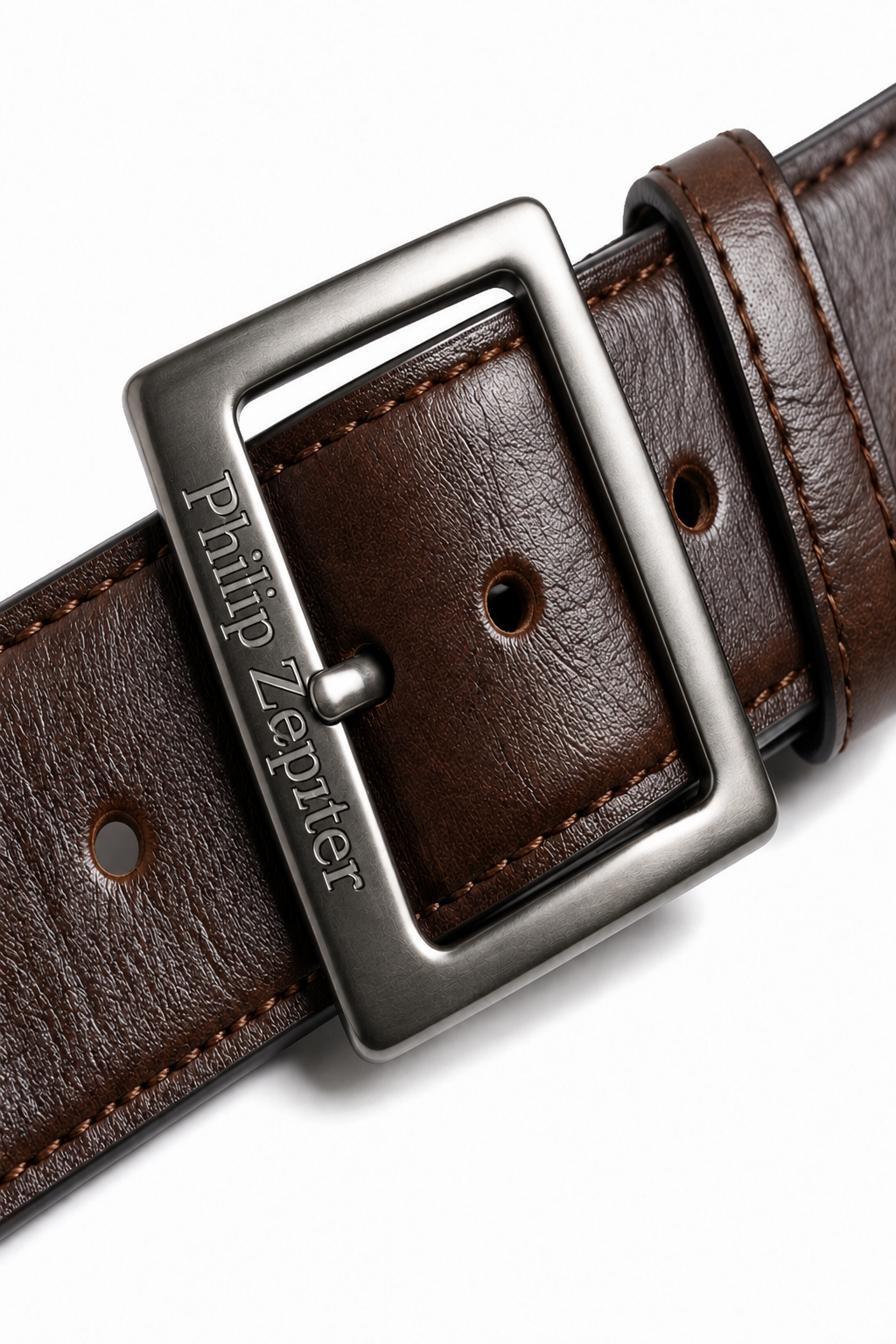 Cintura in Pelle Marrone-BR — PRE-ORDER — PZ085