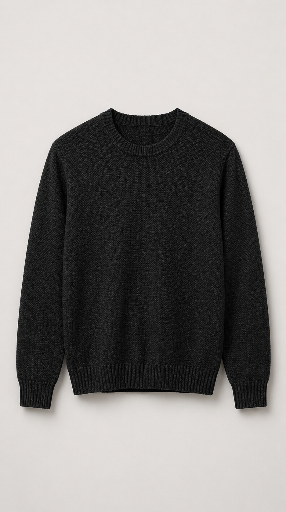Pure Wool Crew Neck  — PRE-ORDER – lifestyle look, styled by Philip Zepter
