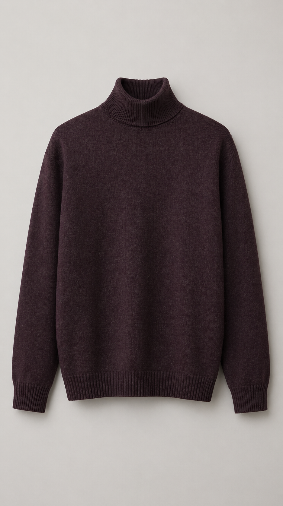 Pure Wool Turtleneck  — PRE-ORDER – lifestyle look, styled by Philip Zepter