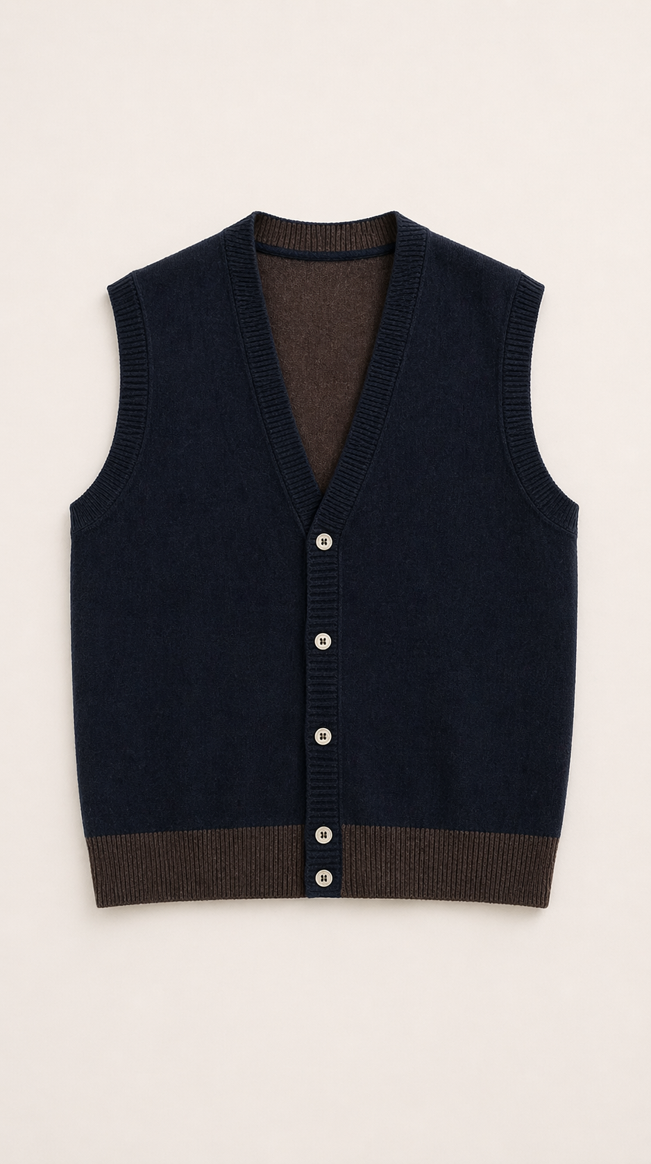 Pure Wool Vest — PRE-ORDER – lifestyle look, styled by Philip Zepter