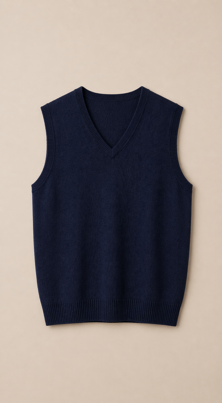 Pure Cashmere Vest — PRE-ORDER — PZ018 ATLANTE