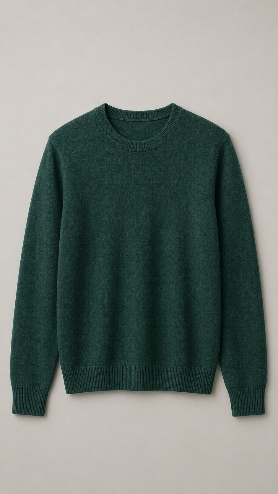 Pure Cashmere Crew Neck — PRE-ORDER — PZ019 LEONTE