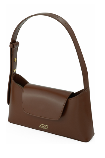Borsa a Spalla con Pattina - ZS-2547 – side view – ZEST by Philip Zepter