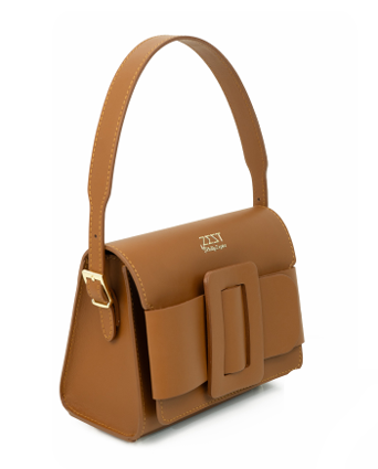 Borsa a Mano con Fibbia - ZS-2524 – side view – ZEST by Philip Zepter
