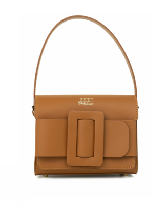 Borsa a Mano con Fibbia - ZS-2524 – back view – ZEST by Philip Zepter