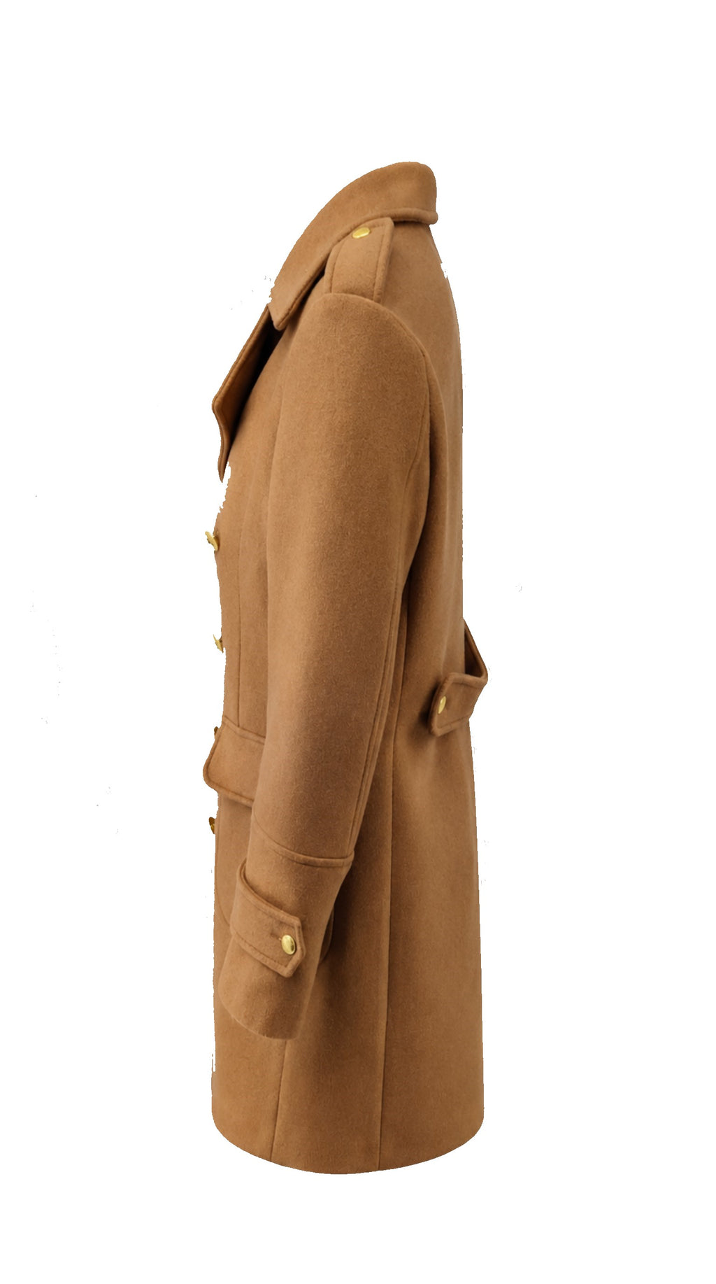 Gold Button Coat TITAN — PRE-ORDER — PZ006 TITAN