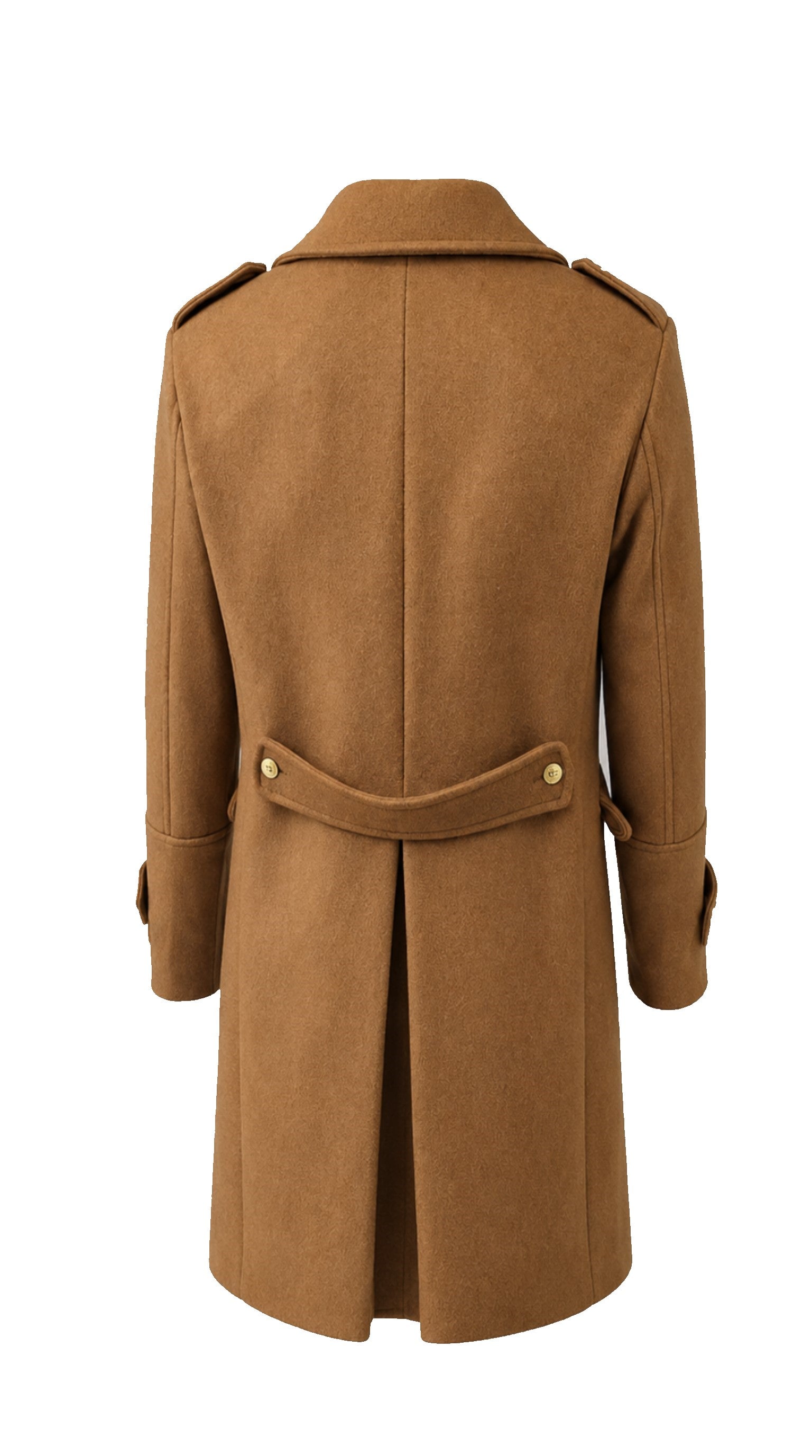 Gold Button Coat TITAN — PRE-ORDER — PZ006 TITAN