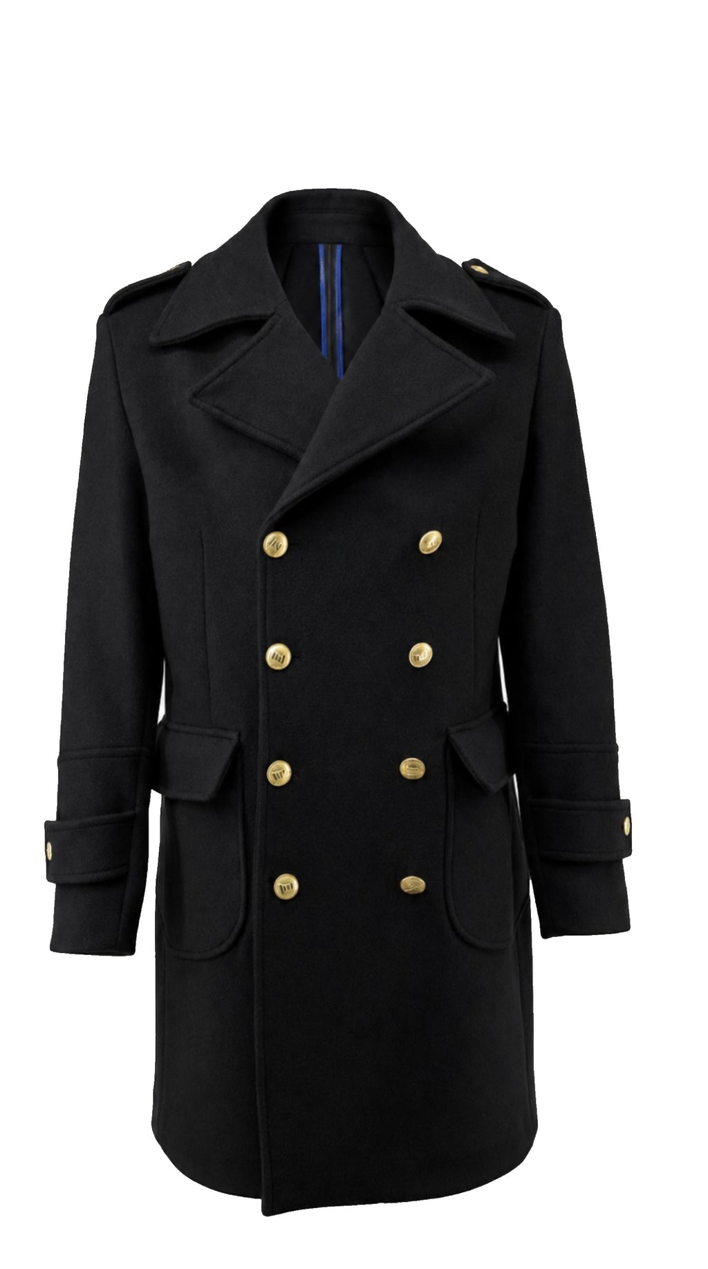 Gold Button Coat TITAN — PRE-ORDER — PZ006 TITAN