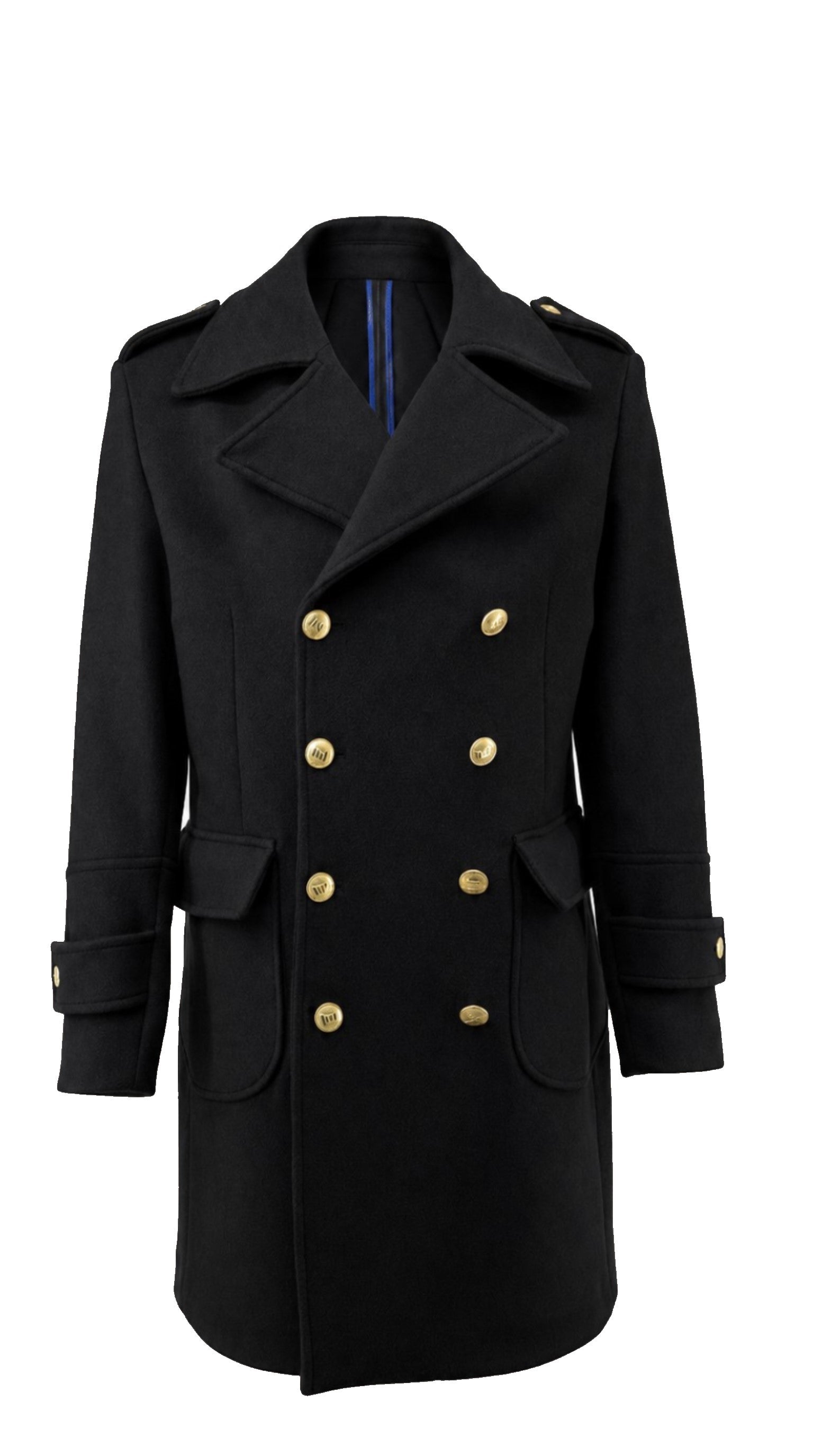 Gold Button Coat TITAN — PRE-ORDER — PZ006 TITAN