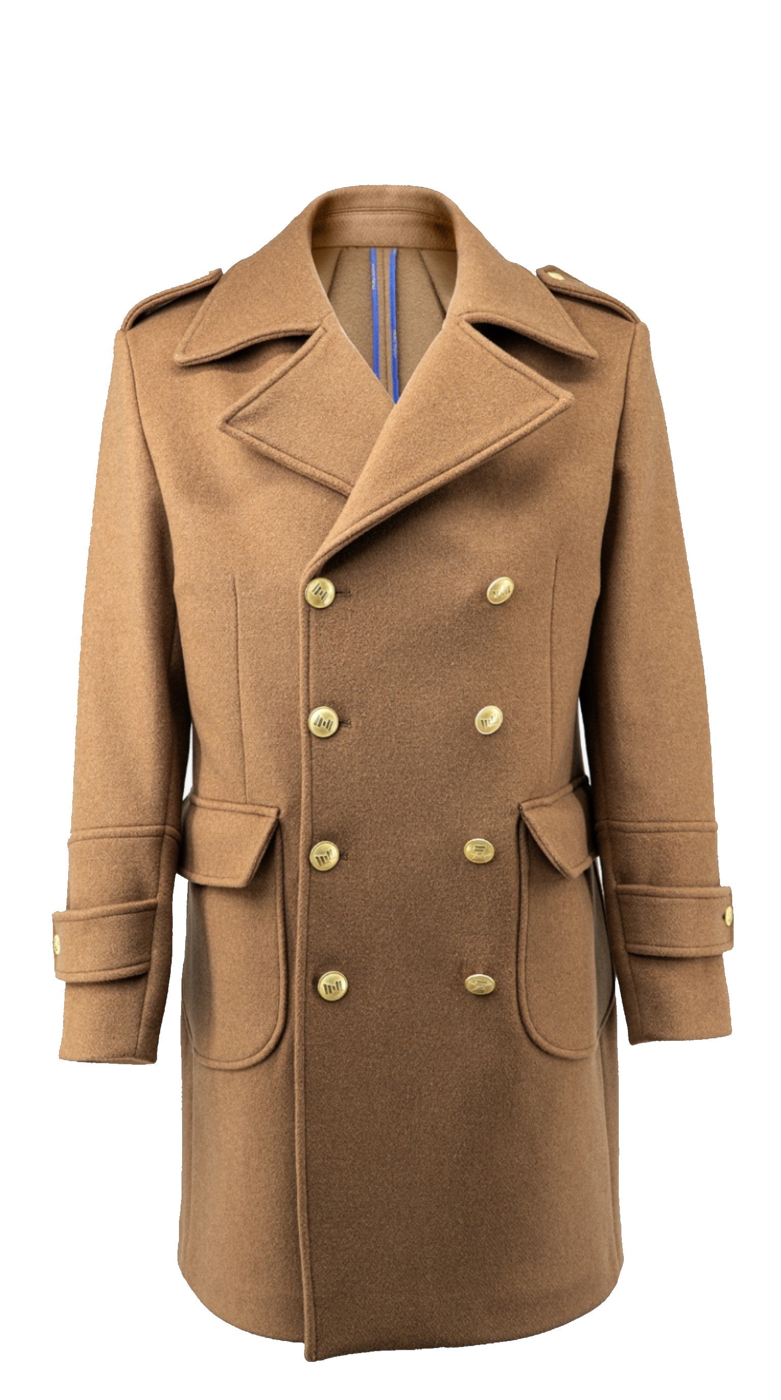 Gold Button Coat TITAN — PRE-ORDER — PZ006 TITAN