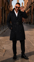 Tailored Cotton Lyocell Trench HELIOS — PRE-ORDER — PZ007 HELIOS