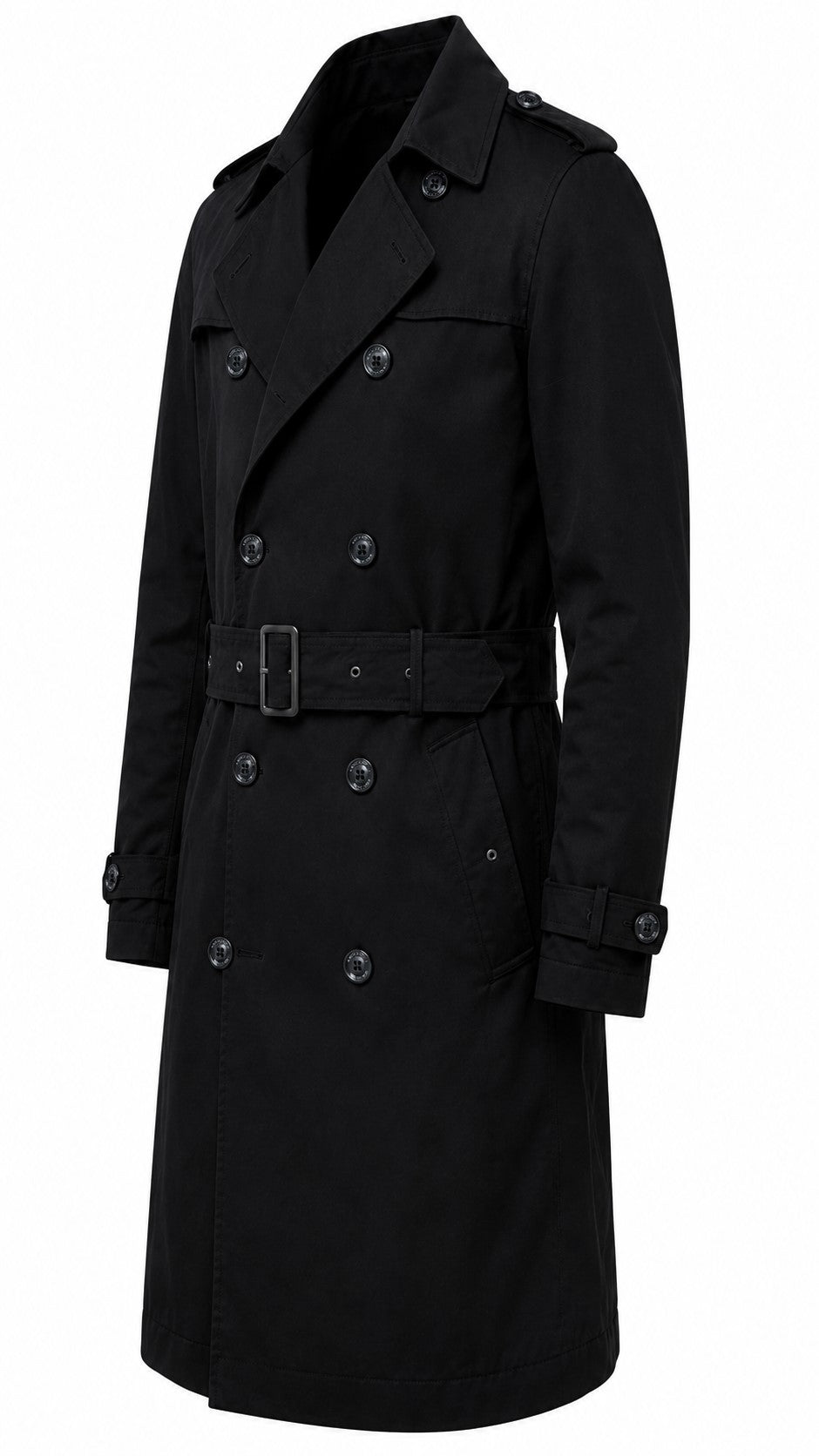 Tailored Cotton Lyocell Trench HELIOS — PRE-ORDER — PZ007 HELIOS