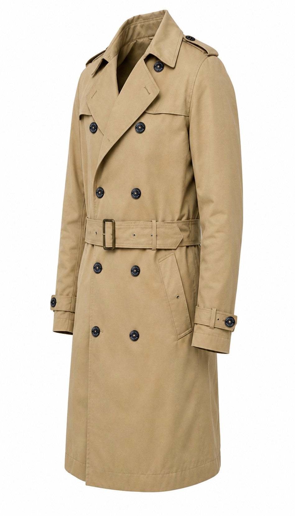 Tailored Cotton Lyocell Trench HELIOS — PRE-ORDER — PZ007 HELIOS