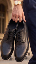 Derby Calf Leather Shoe VECTOR — PRE-ORDER — PZ012 VECTOR