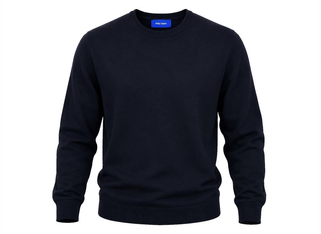 Pure Wool Crew Neck ZENITH — PRE-ORDER — PZ013 ZENITH