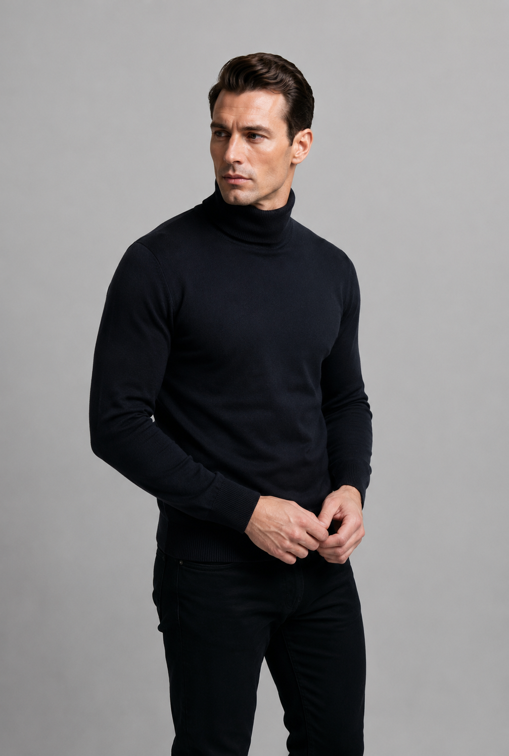 Pure Wool Turtleneck POLARIS — PRE-ORDER — PZ014 POLARIS