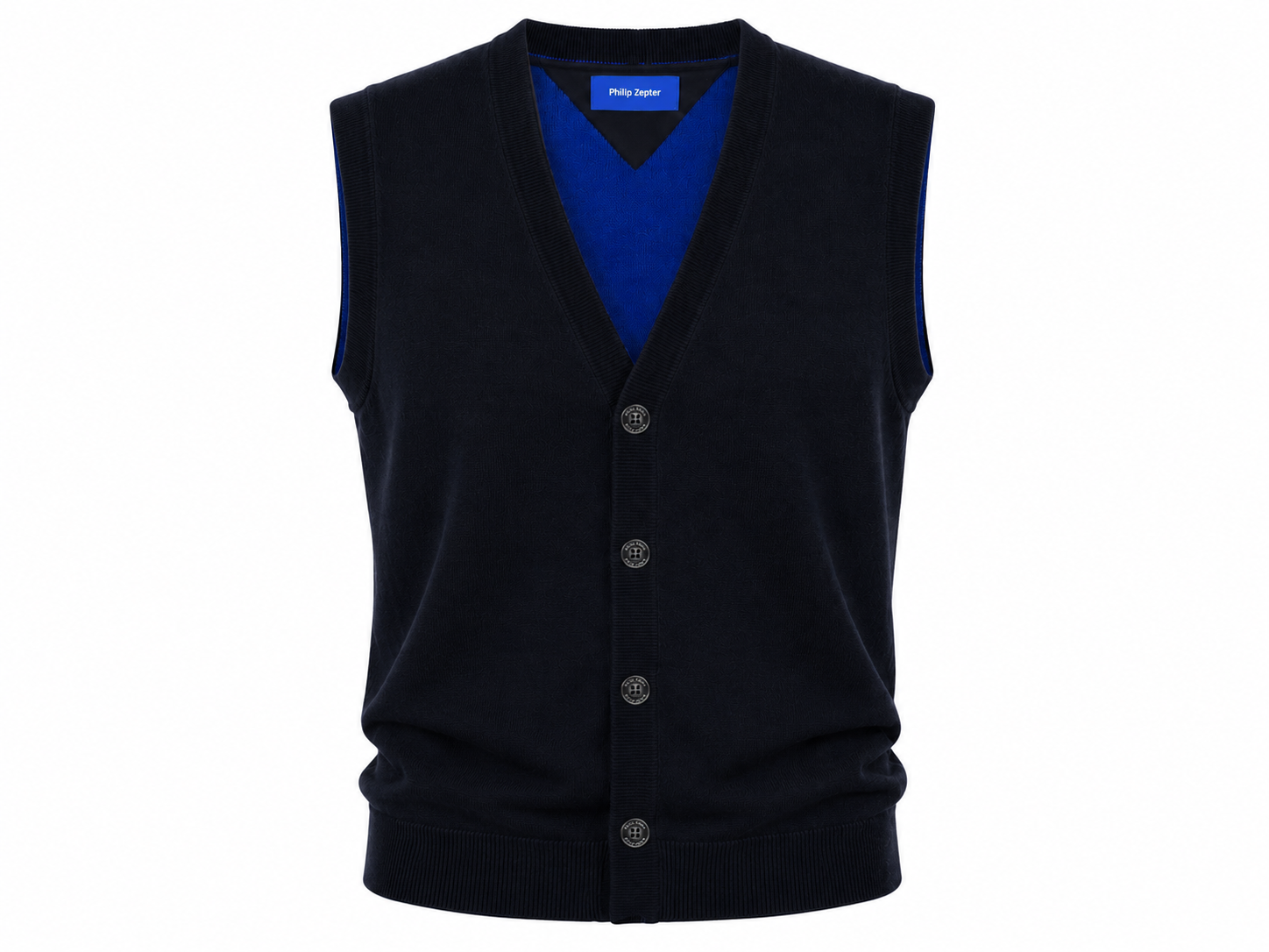 Pure Wool Bicolour Vest AXIS — PRE-ORDER — PZ015 AXIS