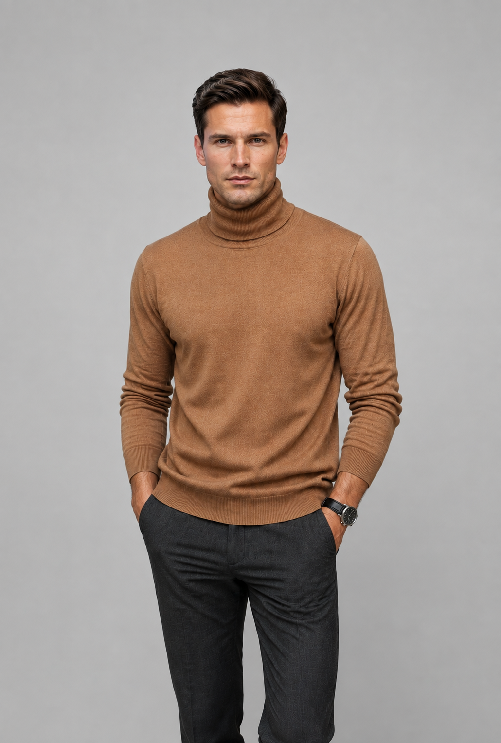 Pure Cashmere Turtleneck ORIONE — PRE-ORDER — PZ017 ORIONE