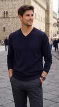 Pure Cashmere V-Neck NEREV — PRE-ORDER — PZ020 NEREV