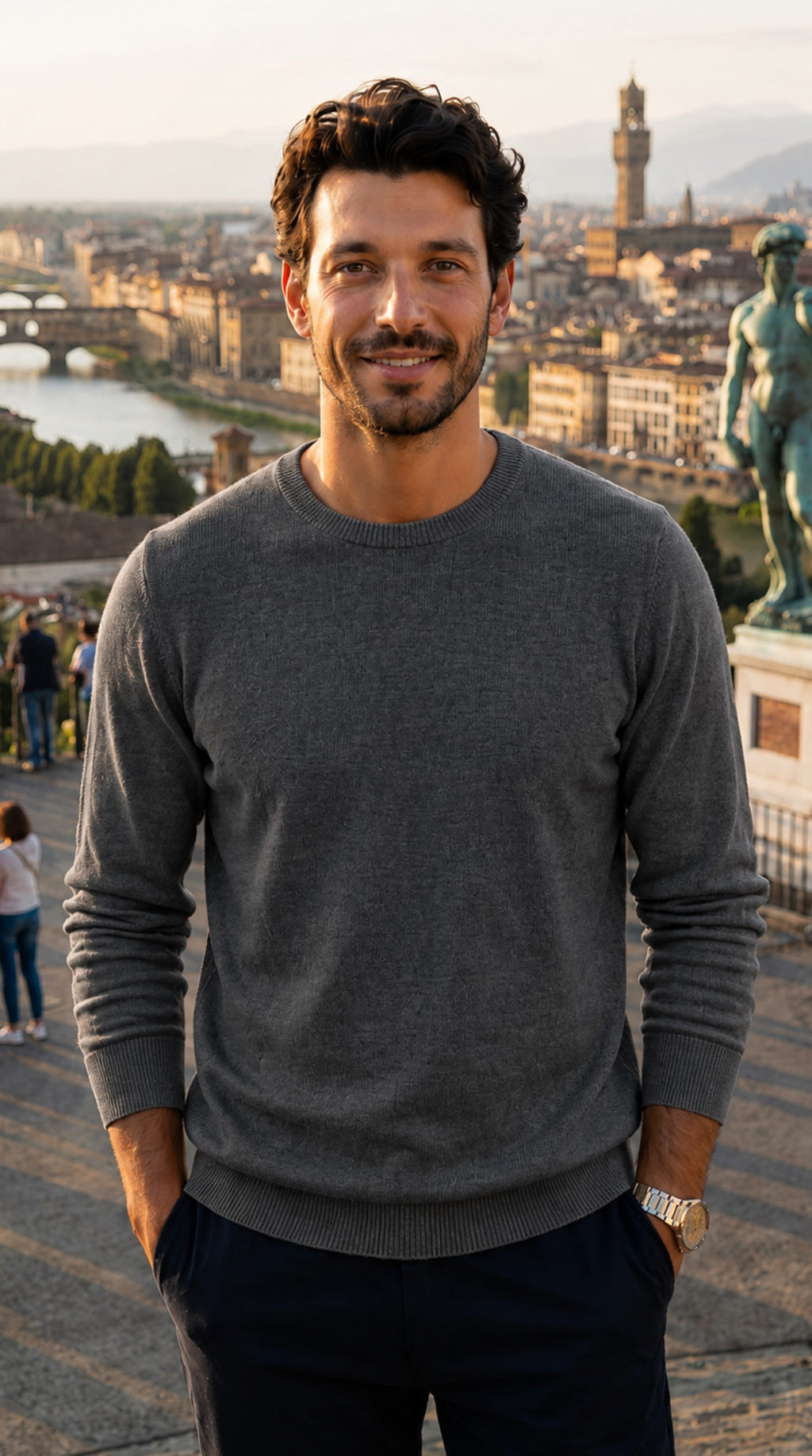 Wool & Cashmere Crew Neck ERACLE — PRE-ORDER — PZ021 ERACLE