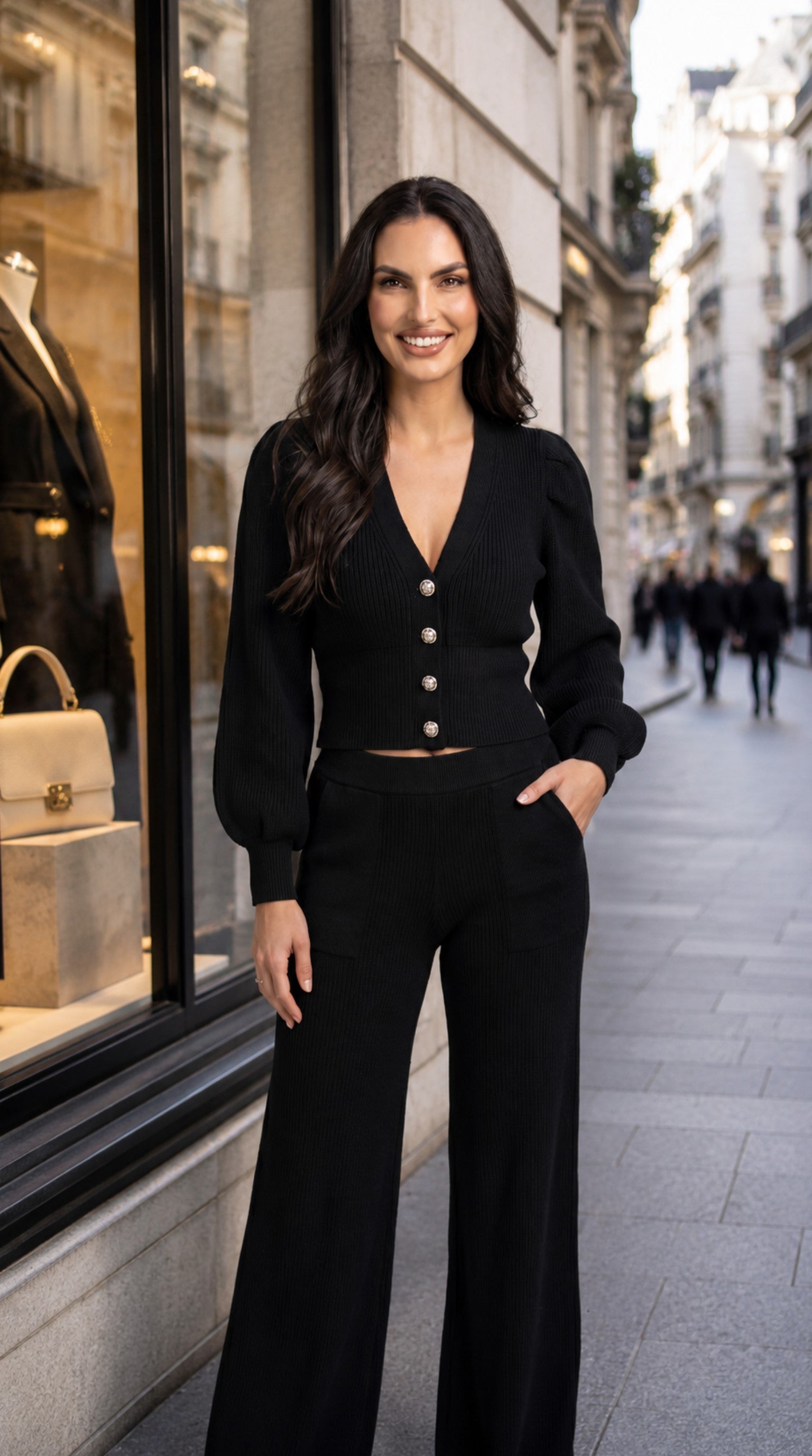 Jewel Button Jacket LIVIA — PRE-ORDER — PZ023 LIVIA