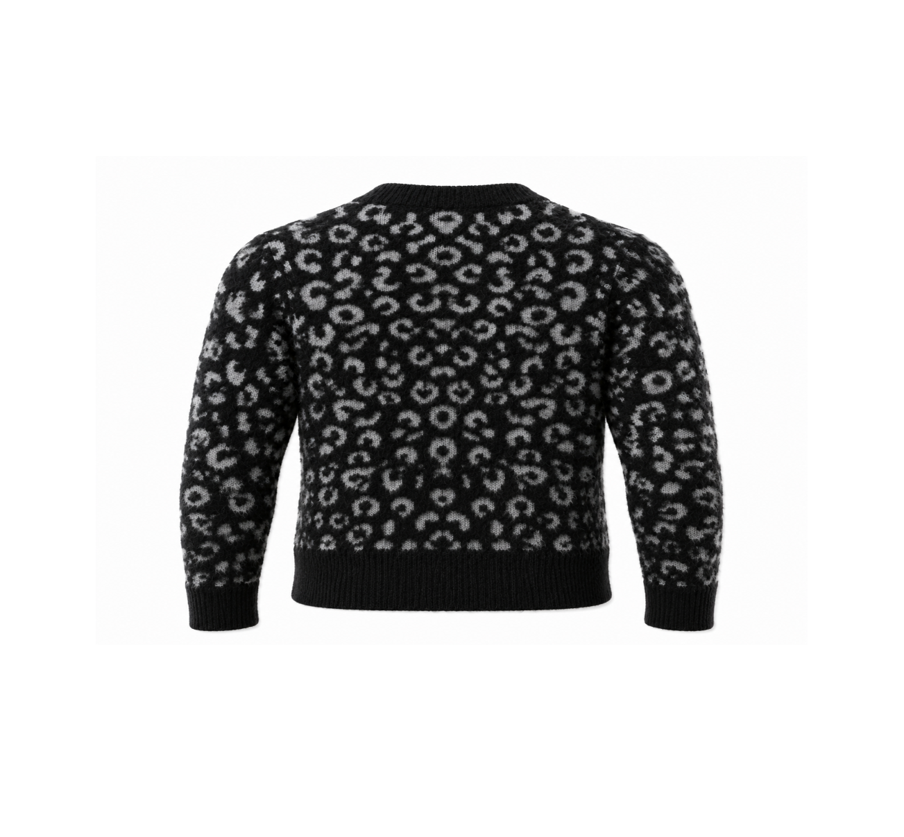 Animalier Merino Cardigan NYX — PRE-ORDER — PZ029 NYX