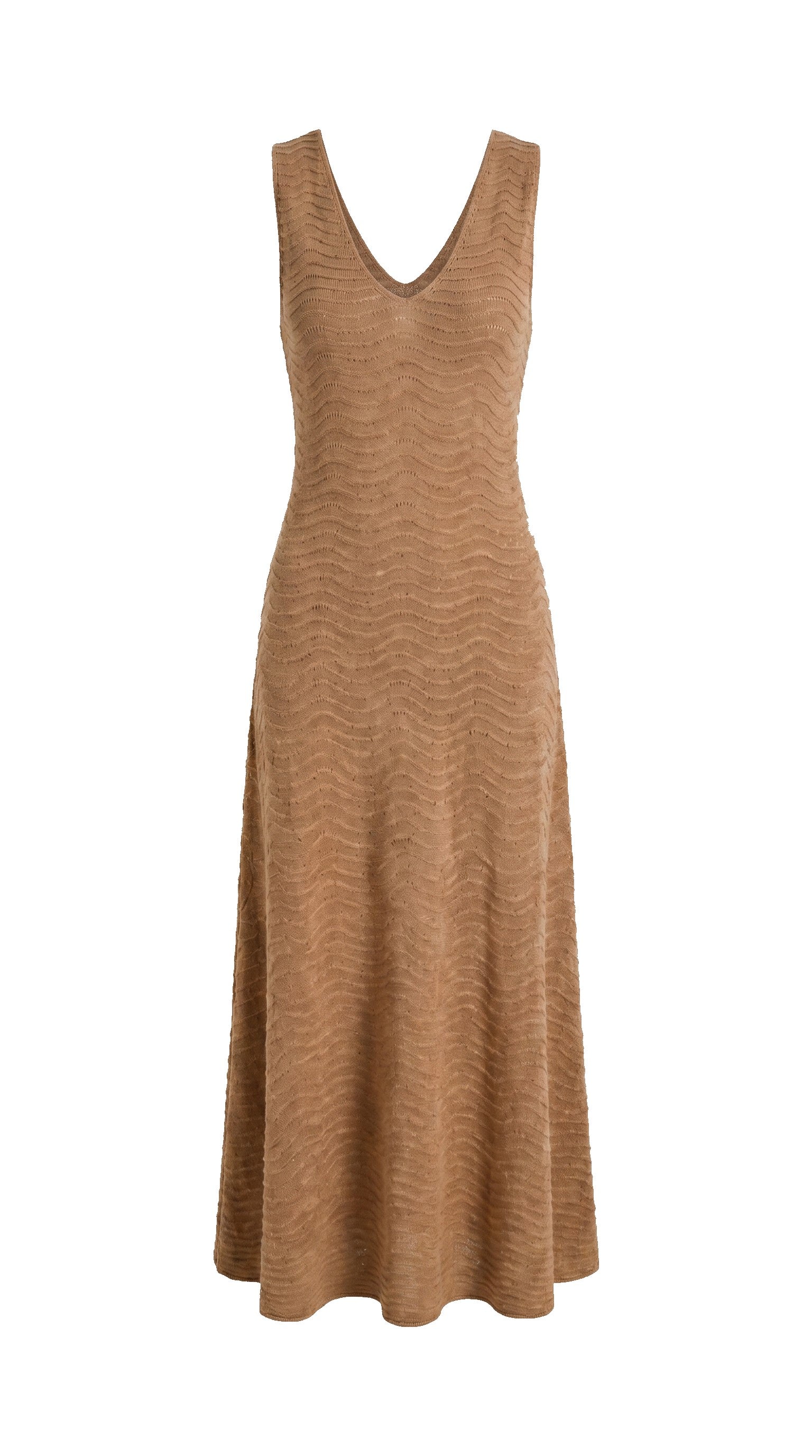 Cashmere & Lamé Wave Long Dress ADELIA — PRE-ORDER — PZ037 ADELIA