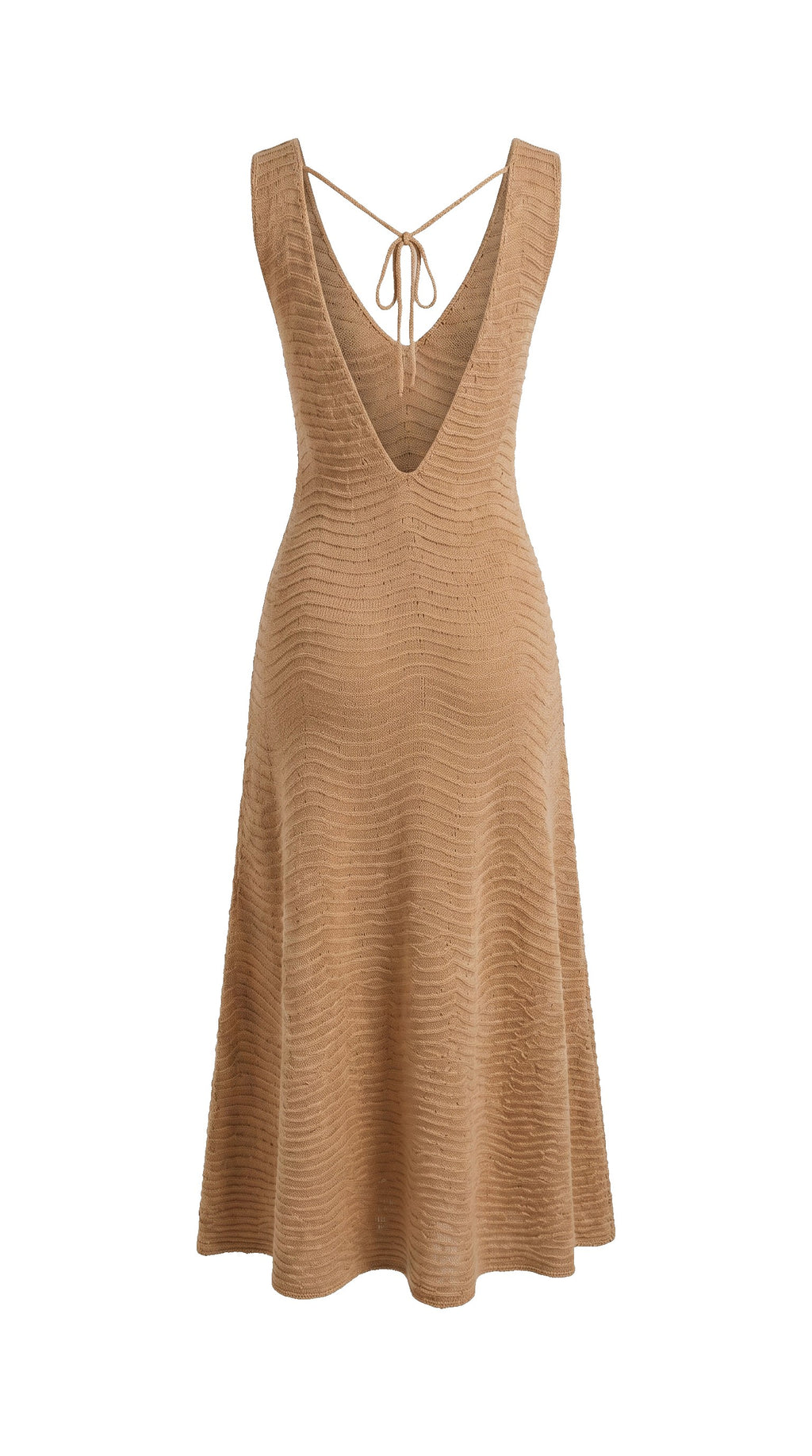 Cashmere & Lamé Wave Long Dress ADELIA — PRE-ORDER — PZ037 ADELIA