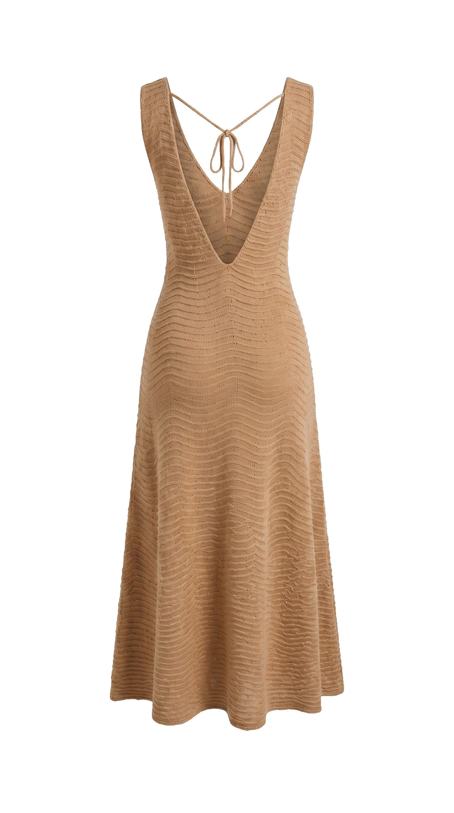 Cashmere & Lamé Wave Long Dress ADELIA — PRE-ORDER — PZ037 ADELIA