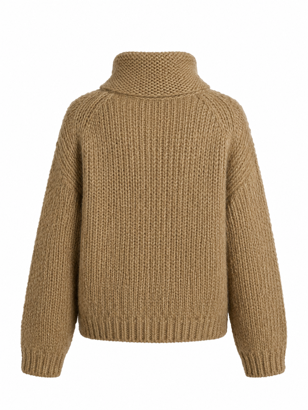 Oversized Brown Button Sweater ASTRID — PRE-ORDER — PZ044 ASTRID