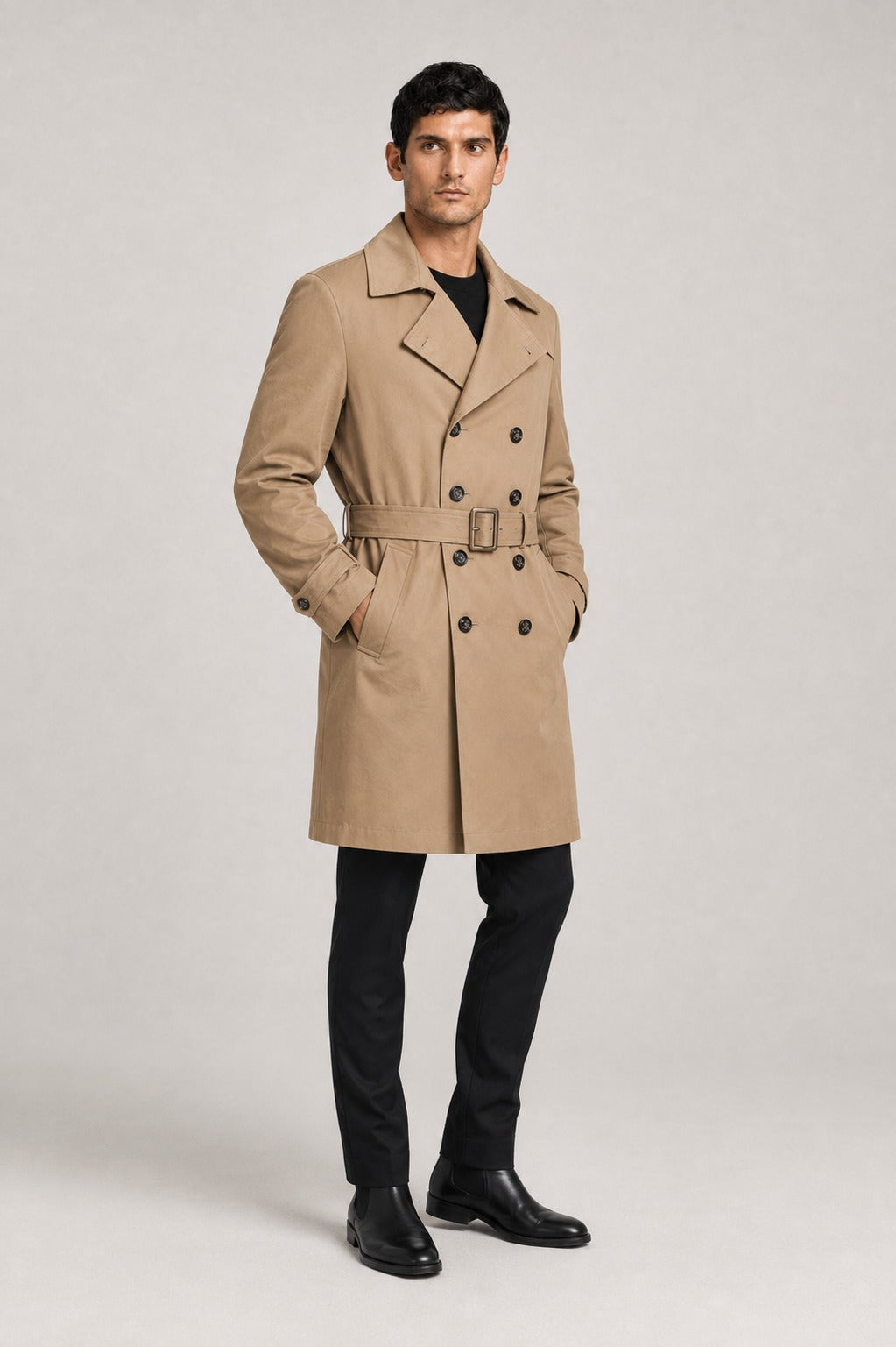 Trench Sartoriale in Cotone e Lyocell HELIOS — PRE-ORDER — PZ007 HELIOS