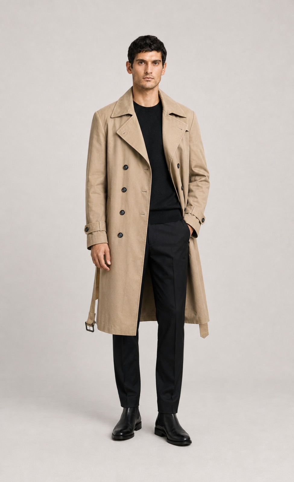 Trench Sartoriale in Cotone e Lyocell HELIOS — PRE-ORDER — PZ007 HELIOS