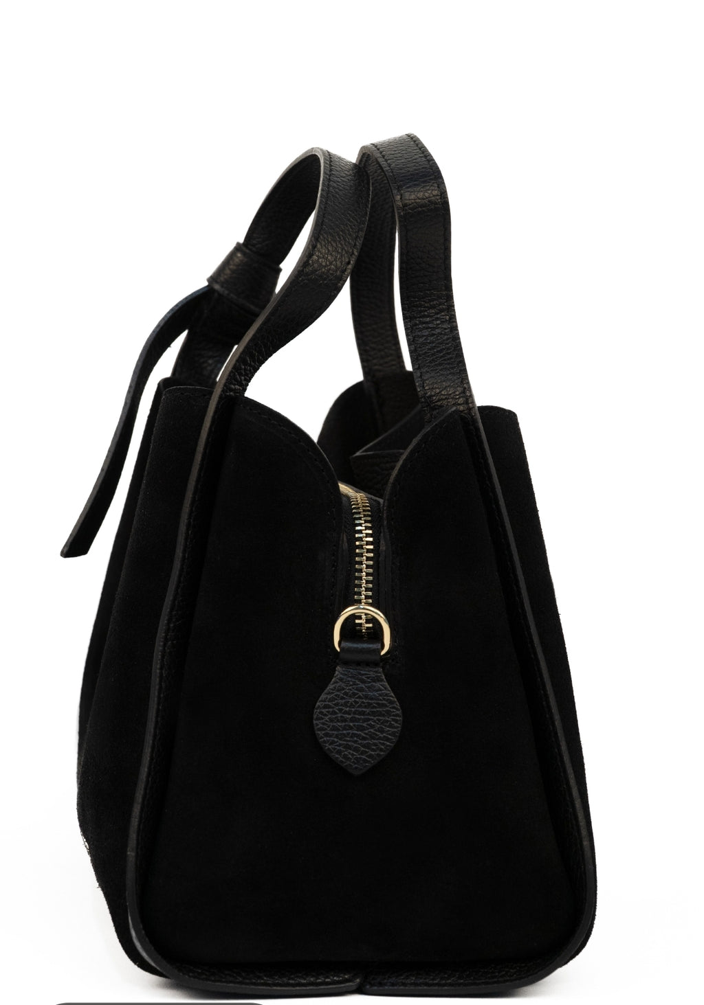 Borsa in Pelle Scamosciata Made in Italy con Tracolla – ZS-2507