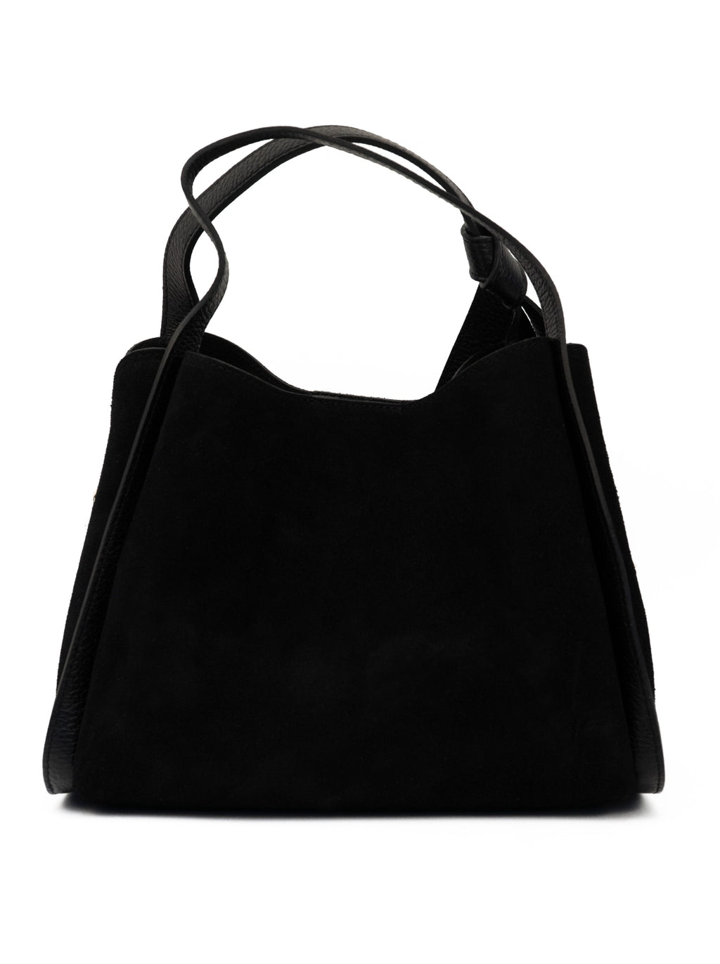 Borsa in Pelle Scamosciata Made in Italy con Tracolla – ZS-2507