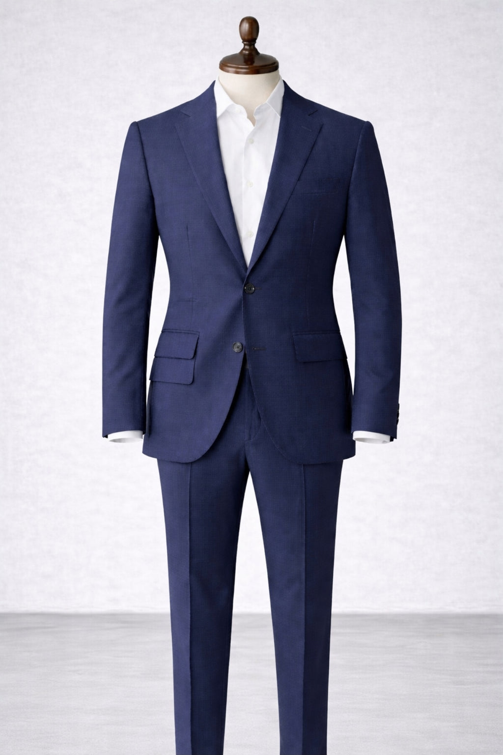 Single-breasted suit and shirt  — PRE-ORDER – styled detail view – Philip Zepter