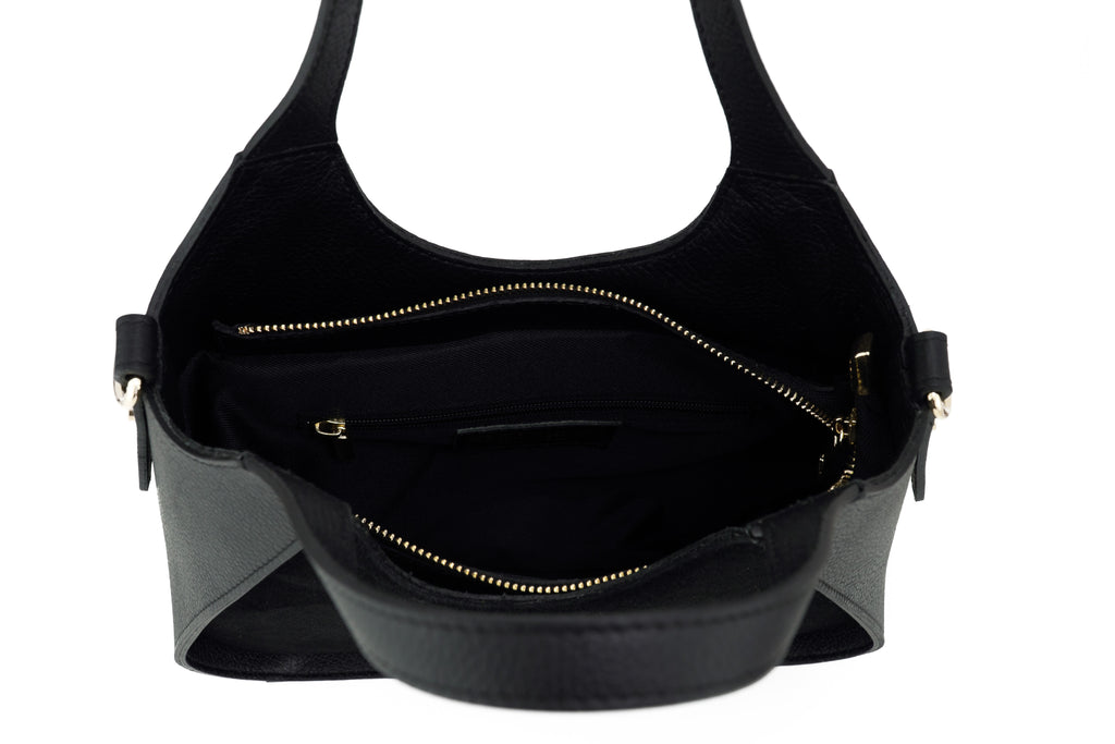 Shoulder Bag and Crossbody Bag ZS-2501 – closure detail – ZEST by Philip Zepter