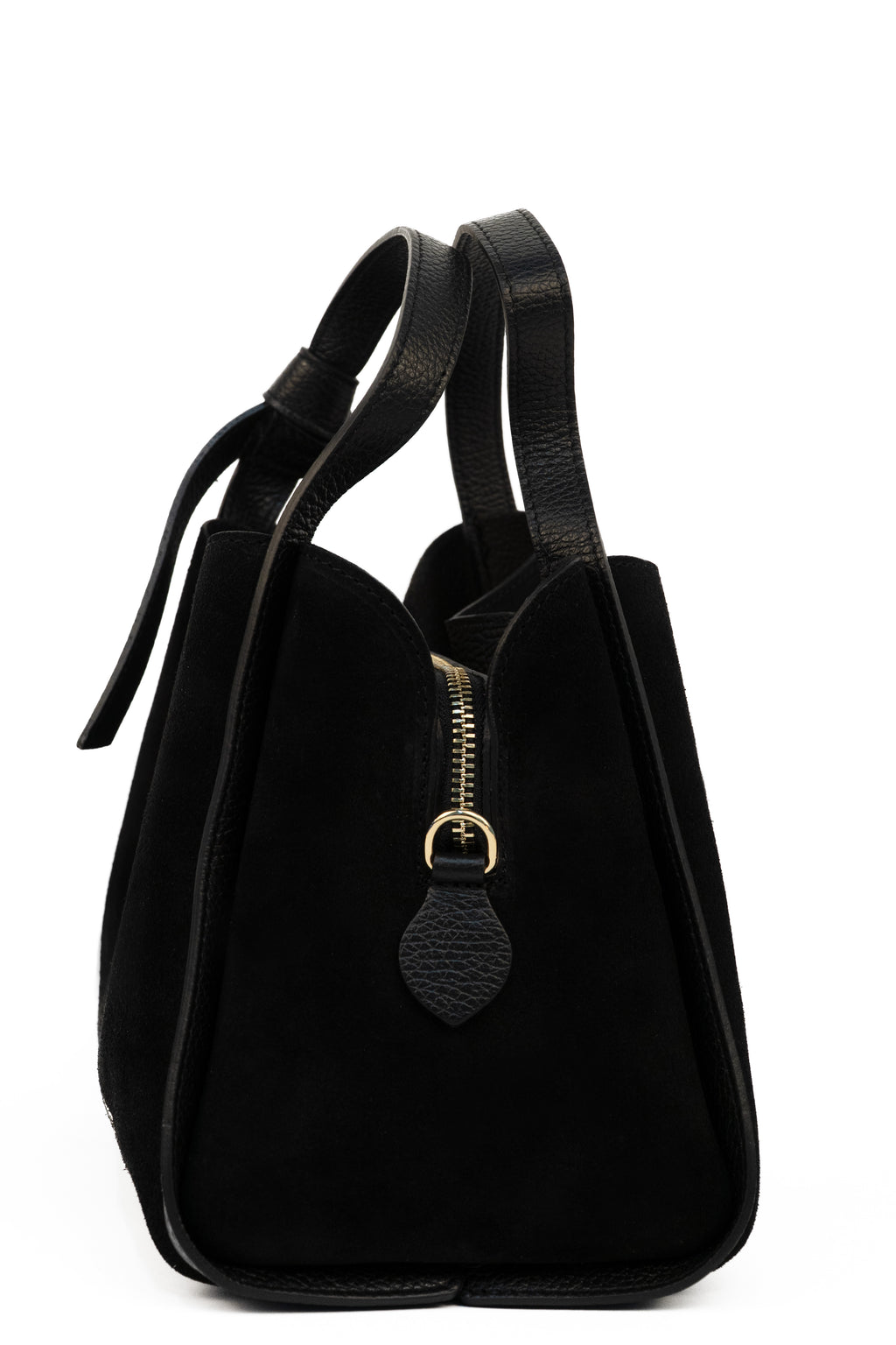 Borsa in Pelle Scamosciata Made in Italy con Tracolla – ZS-2507 – back view – ZEST by Philip Zepter