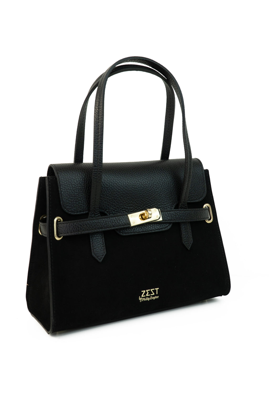 Borsa a Mano Elegante - ZS-2510 – closure detail – ZEST by Philip Zepter
