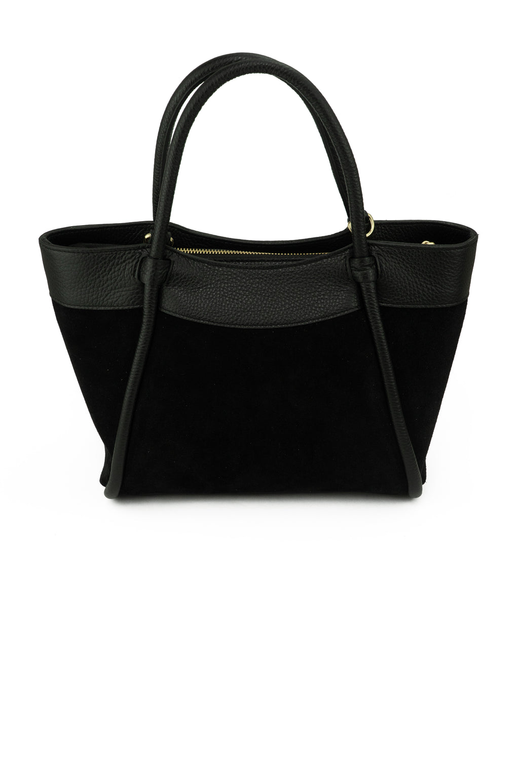 Tote Bag in Pelle e Camoscio - ZS-2540 – alternate angle – ZEST by Philip Zepter