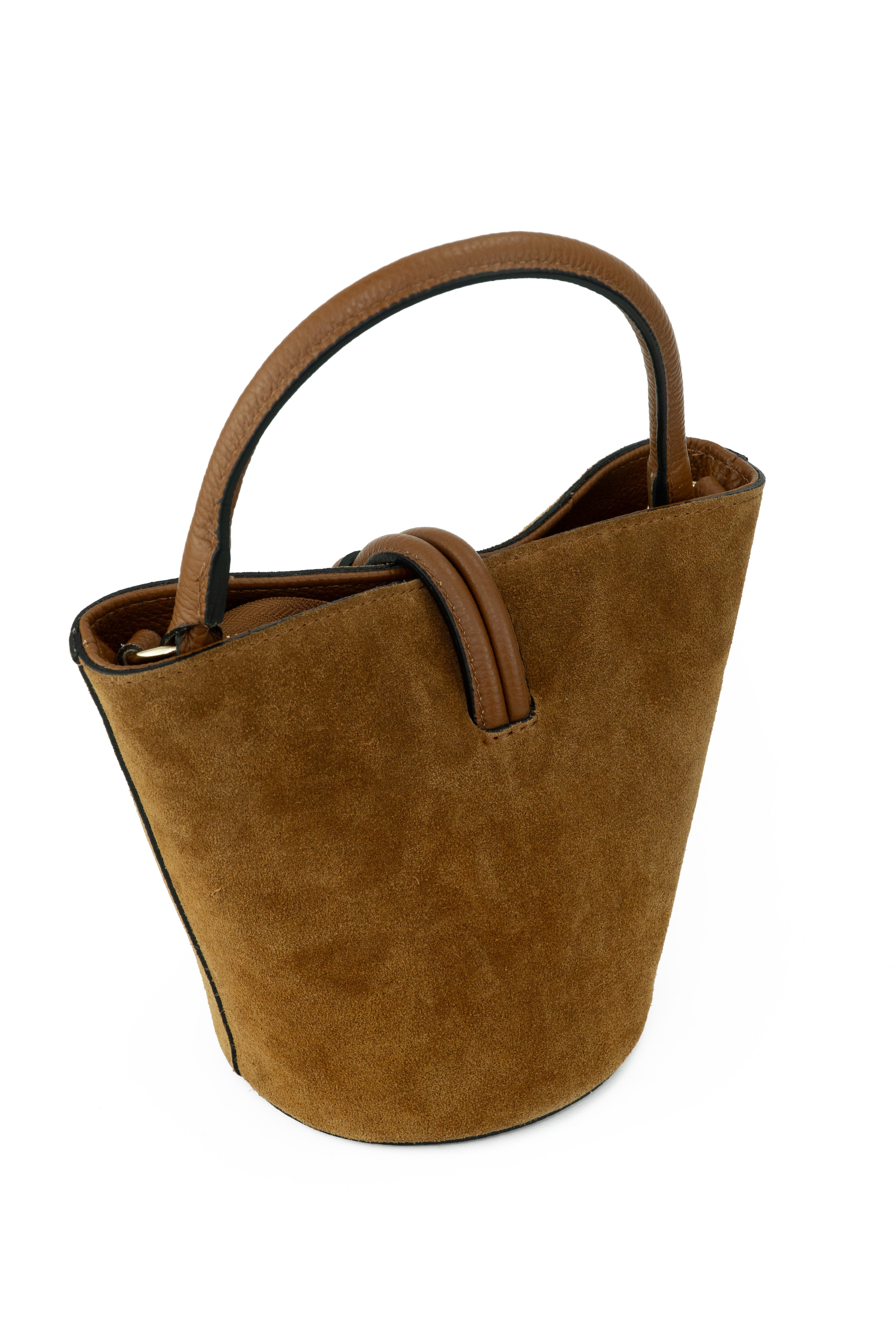 Borsa Bucket in Camoscio - ZS-2541 – alternate angle – ZEST by Philip Zepter