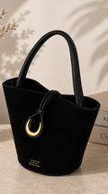 Borsa Bucket in Camoscio - ZS-2541 – front view on neutral background – ZEST by Philip Zepter