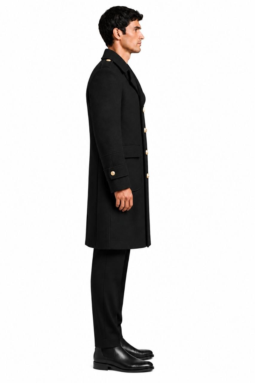 Cappotto con Bottoni Oro TITAN — PRE-ORDER — PZ006 TITAN